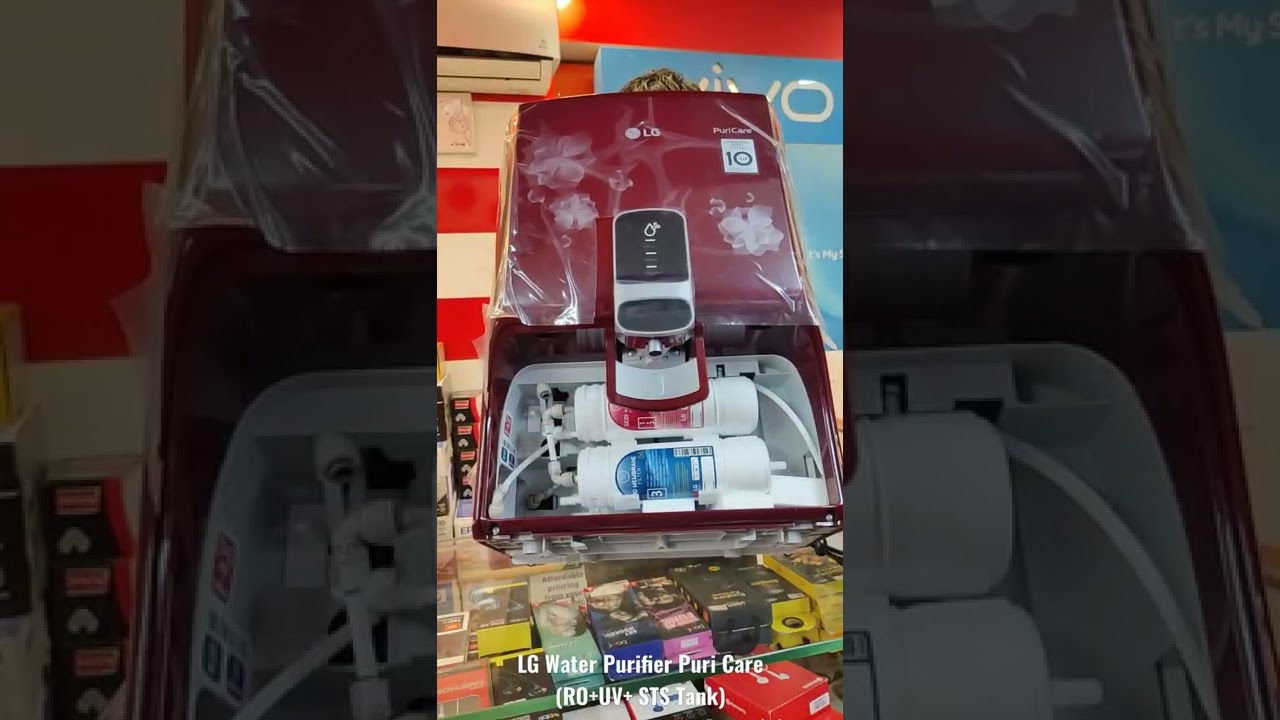 LG Puri Care True Water Purifier with RO + UV 😀#shorts #youtubeshorts #subscribe #kanhaiyamehrotra
