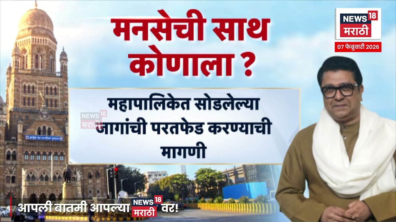 Raj Thackeray News | BMC मध्ये राज ठाकरे भाजपच्या महापौराला पाठिंबा देणार? | 4K Video | N18V