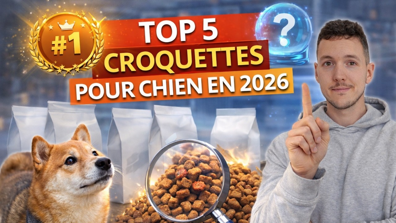 Top 5 des meilleures croquettes pour chien en 2026