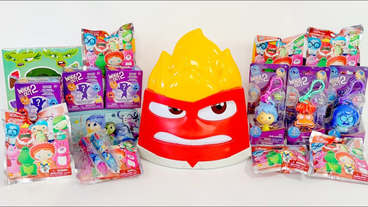 ASMR INSIDE OUT 2 Disney Pixar Oddly Satisfying Toys Collection | Unboxing & Review