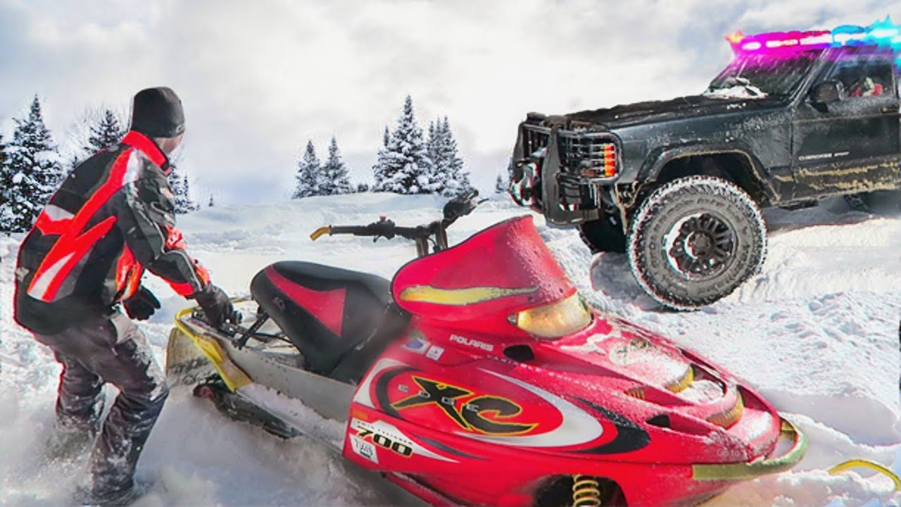 500 Mile Snowmobile Ride To Maine Ends in DISASTER !!!