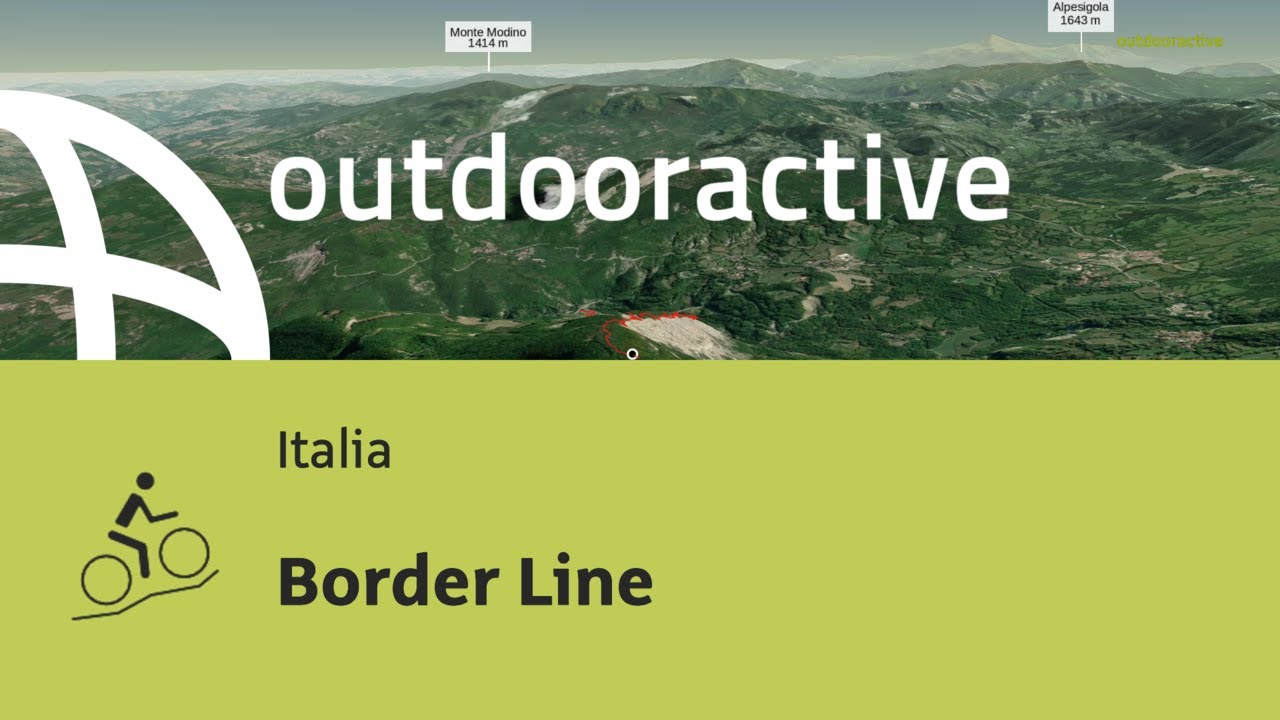 Mountain bike in Italia: Border Line