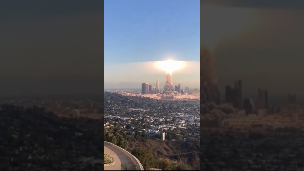 Massive Shockwave Hits Los Angeles 💥 | Caught on Camera from Griffith Observatory