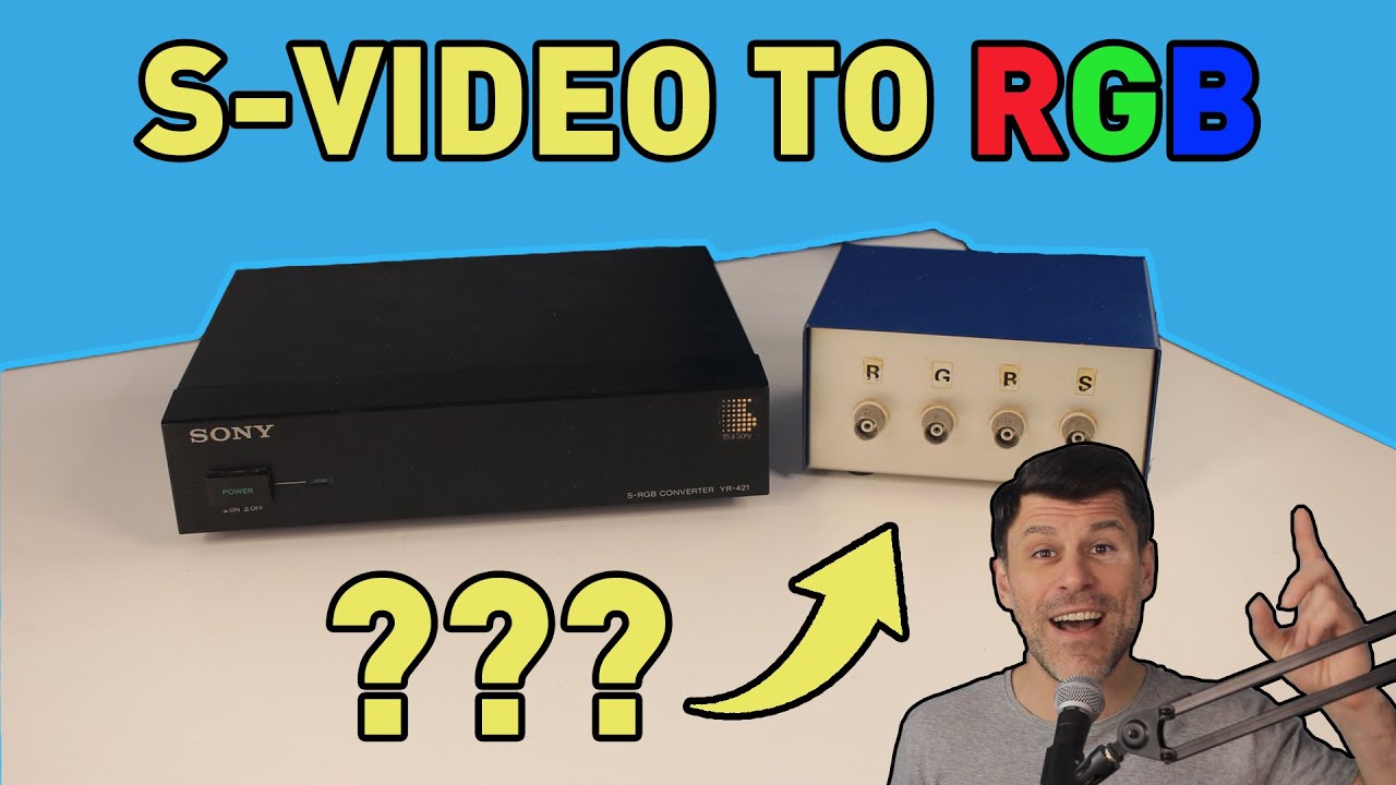 The one of a kind S-Video to RGB converter from Japan