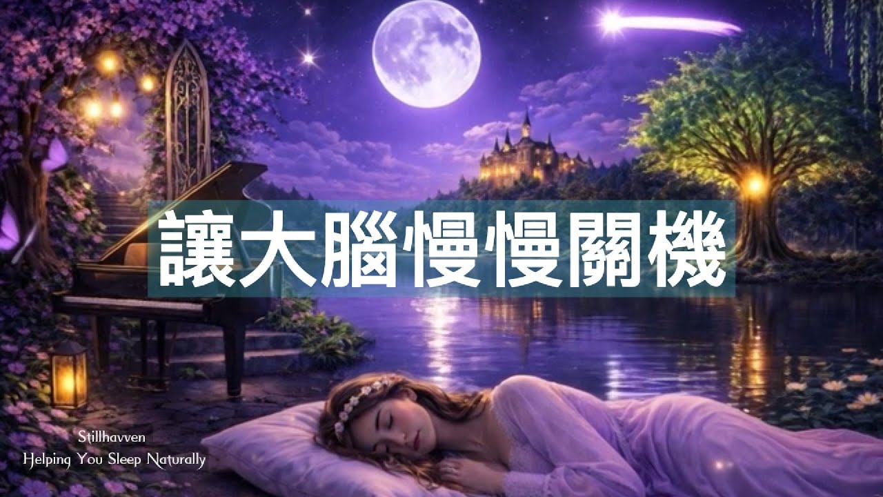 電影感鋼琴睡眠音樂.海上風格 × 432Hz溫柔流動.安心深睡Cinematic Piano Sleep Music | Alpha Waves | Ocean-Inspired Calm Piano
