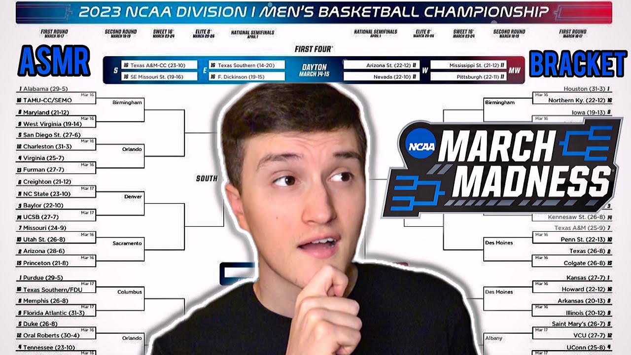 [ASMR] 2023 March Madness Bracket Predictions