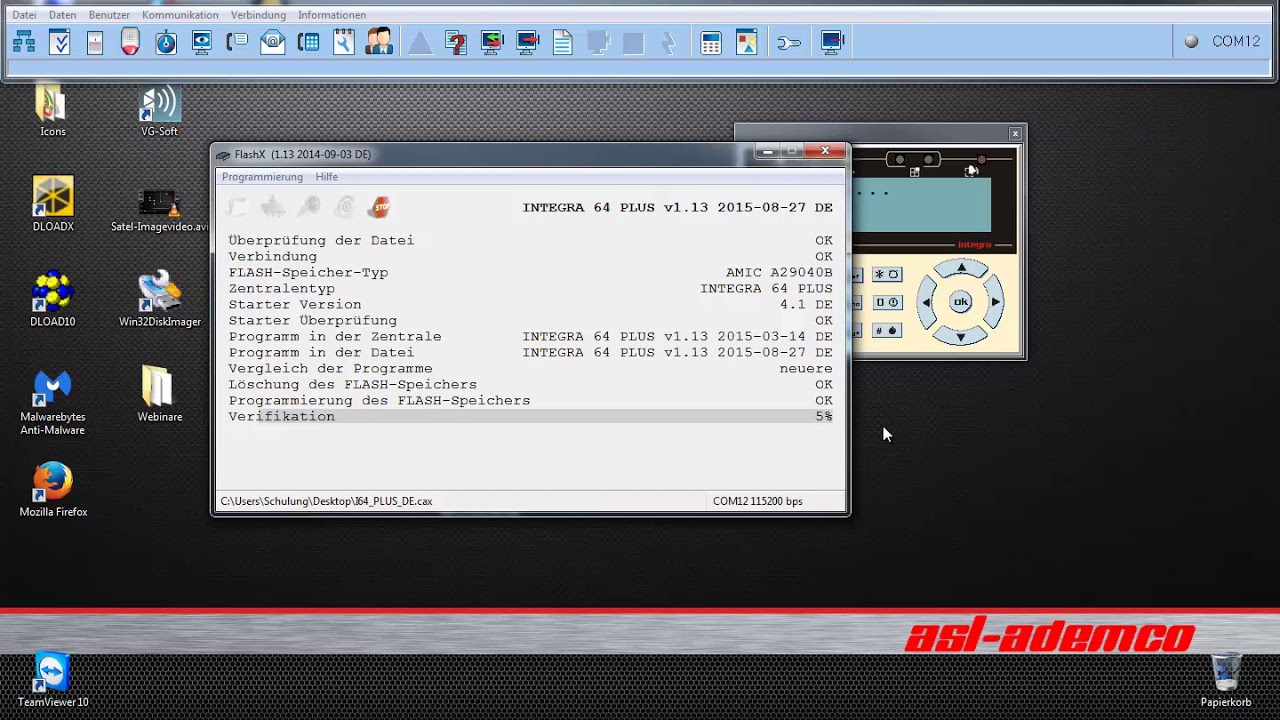 Firmwareupdate INTEGRA