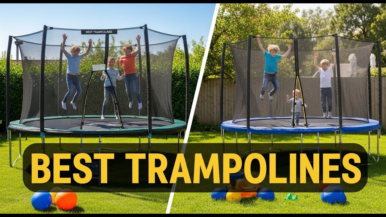 TOP 5 Best Trampolines For Adults 2025