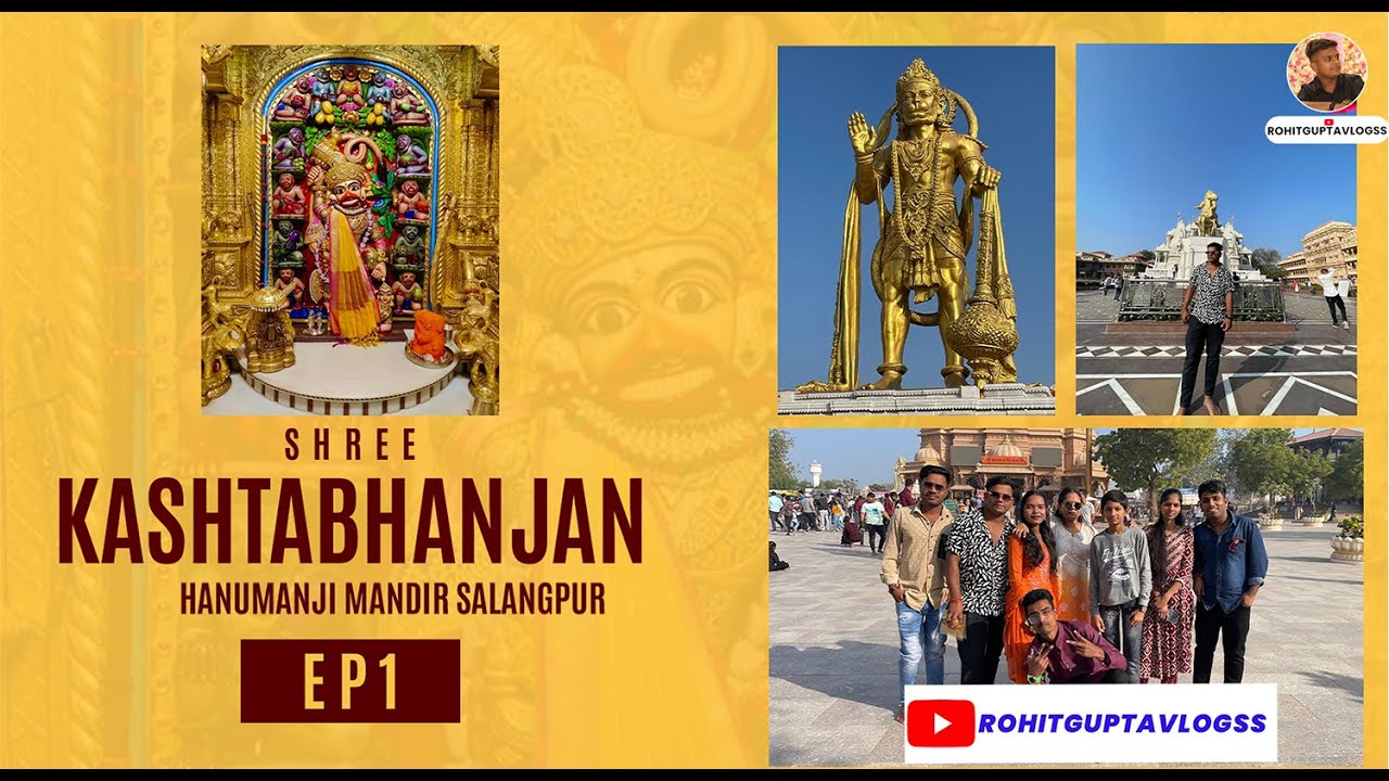 Sarangpur Kashtbhanjan Dev Hanuman Temple 2026 | All Information | Gujarat Ep1 Vlog Rohitguptavlogss