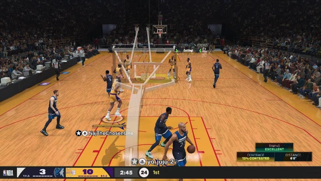 NBA 2K26 80s LAKERS vs TimberWolves