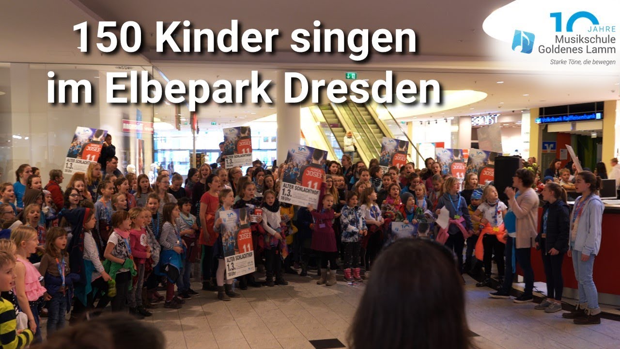 MSGL Kindermusical Flashmob im Elbepark Dresden 2019