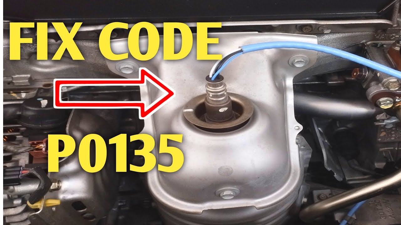 causes and fixes engine Code p0135 o2 sensor heater circuit malfunction