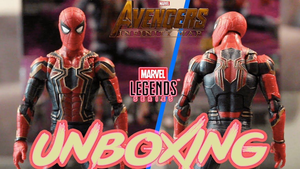 ABRIENDO IRON SPIDER DE MARVEL LEGENDS! / UNBOXING IRON SPIDER - IVANSPIDEY