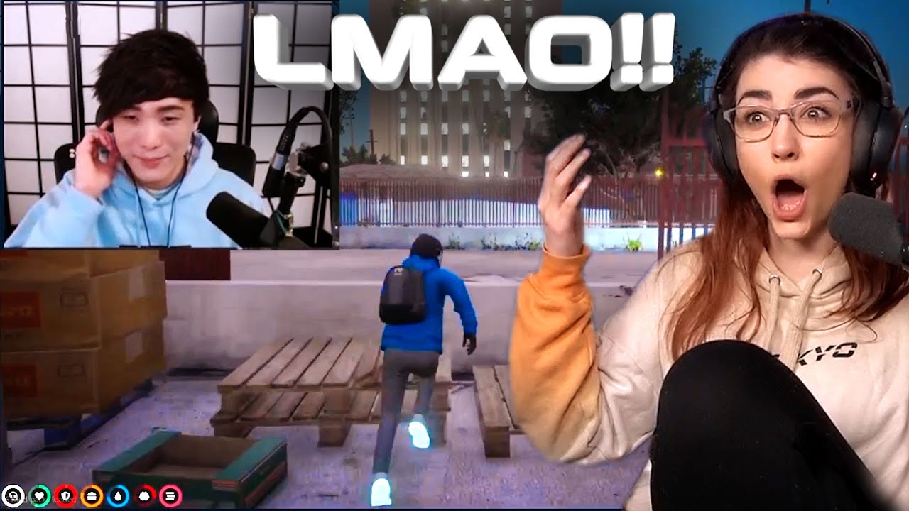 SYKKUNO GETS STUCK & NOPIXEL DRIVER OF THE YEAR MONTAGE - Wolfabelle Reacts to GTA RP Clips Nopixel