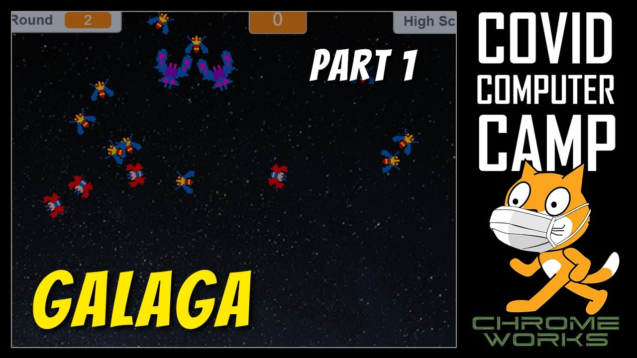 Code a Galaga Clone in Scratch (Part 1)