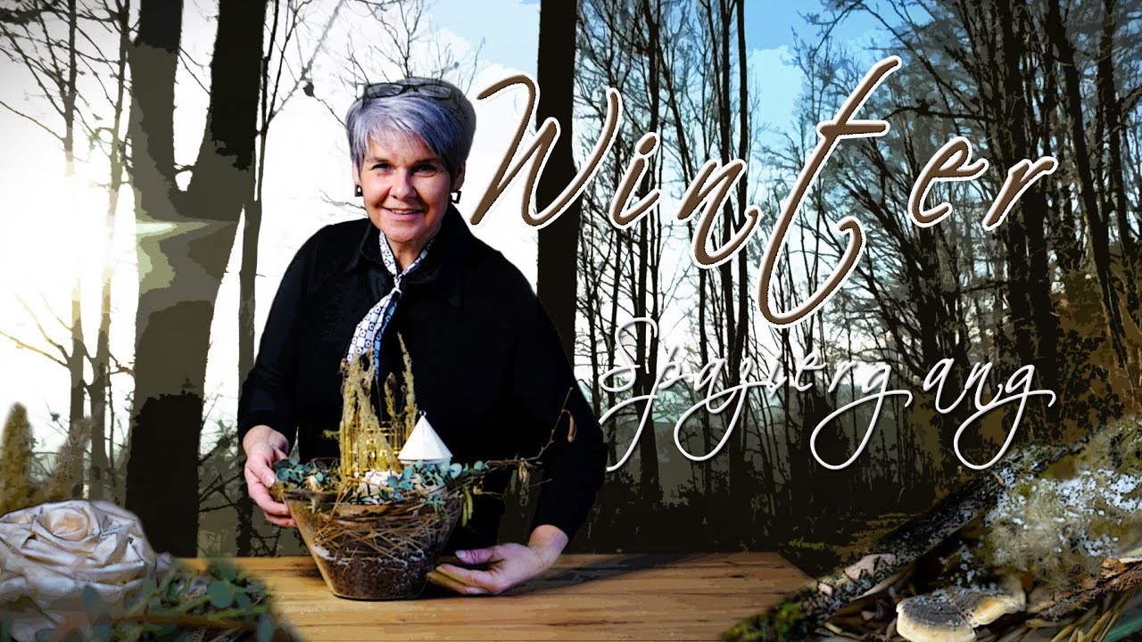 Ein Winterspaziergang 🚶‍♀️ Tolle Inspirationen für NATUR Deko DIY