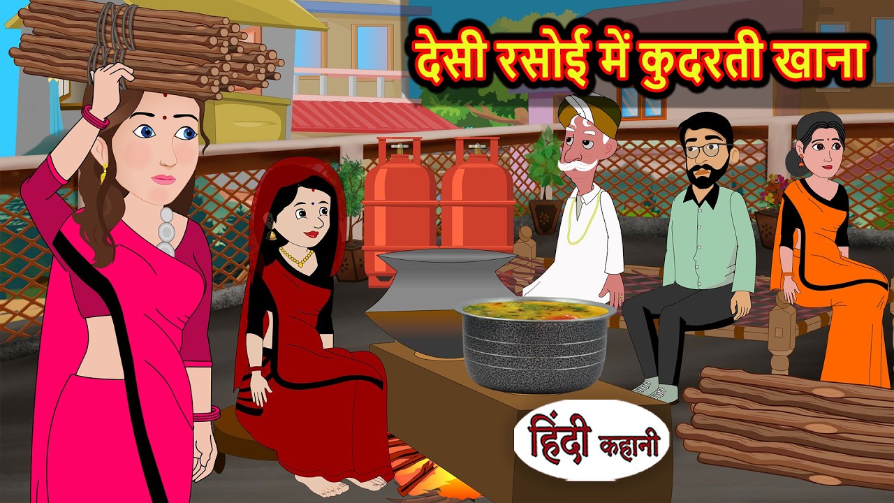 देसी रसोई में कुदरती खाना Stories in Hindi | Bedtime Stories | Fairy Tale | Moral Story | New Kahani