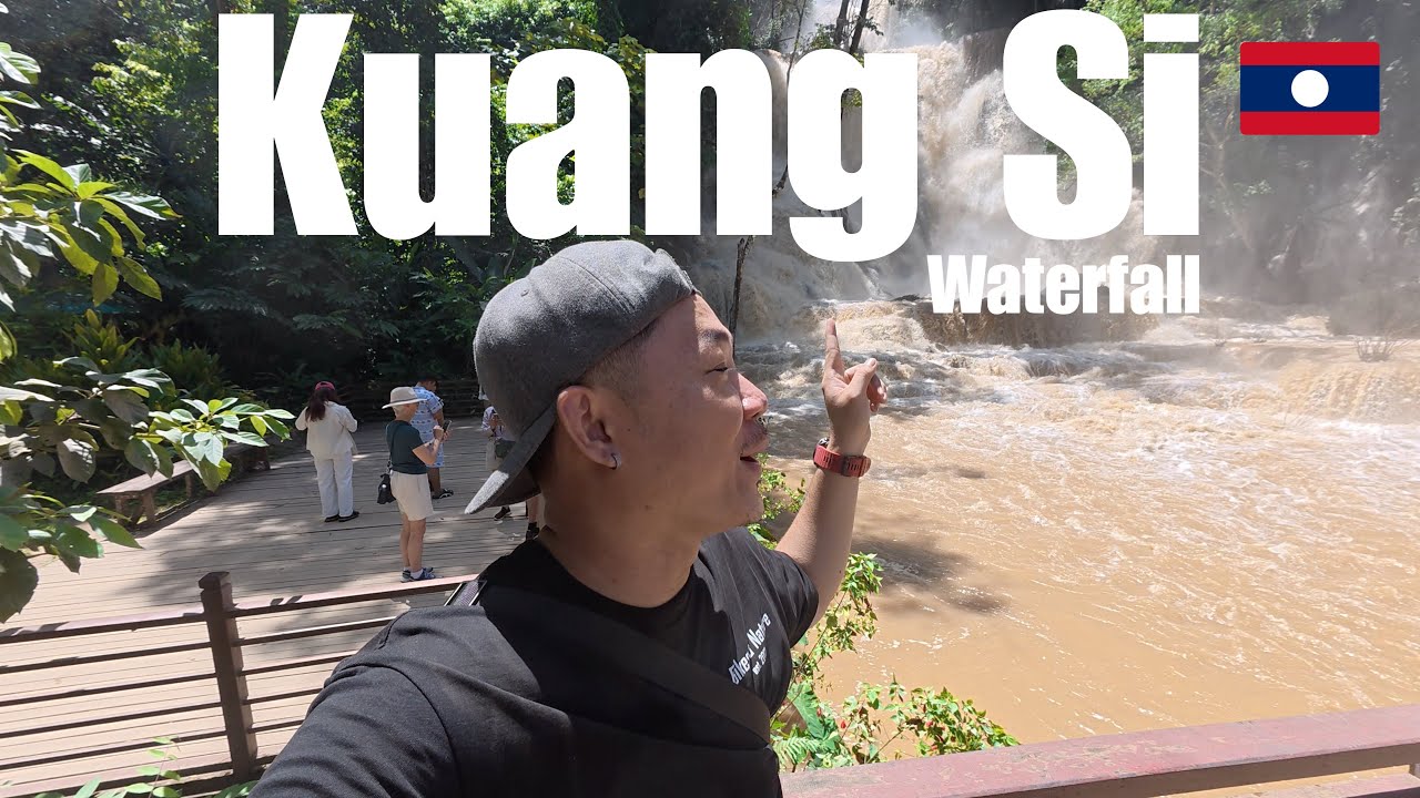 GUANGXI | ទីបំផុតខ្ញុំបានមកដល់ទឹកធ្លាក់ដែលស្អាតបំផុតនៅក្នុងប្រទេសឡាវ 🇱🇦 | Day7, LaosSeries