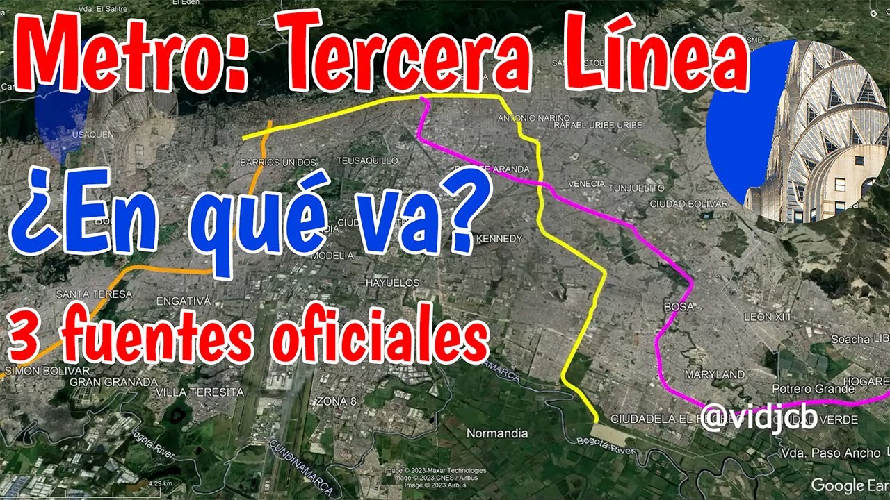 En qué va la tercera línea del metro de Bogotá