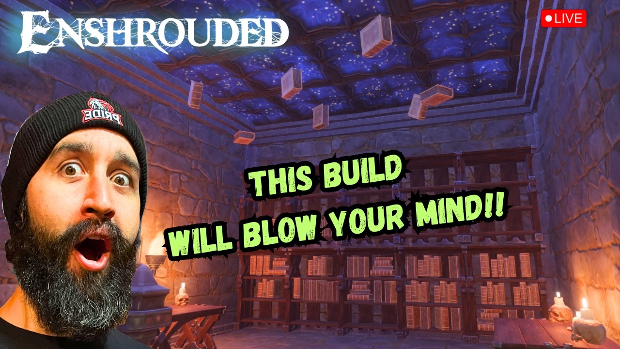 🔴 Huge Building Progress Today | Enshrouded Part 13