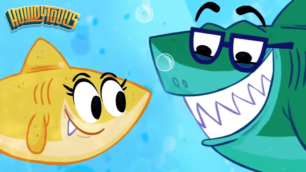 Baby Shark Song | Sing-a-Long version | Songs for Kids from Howdytoons