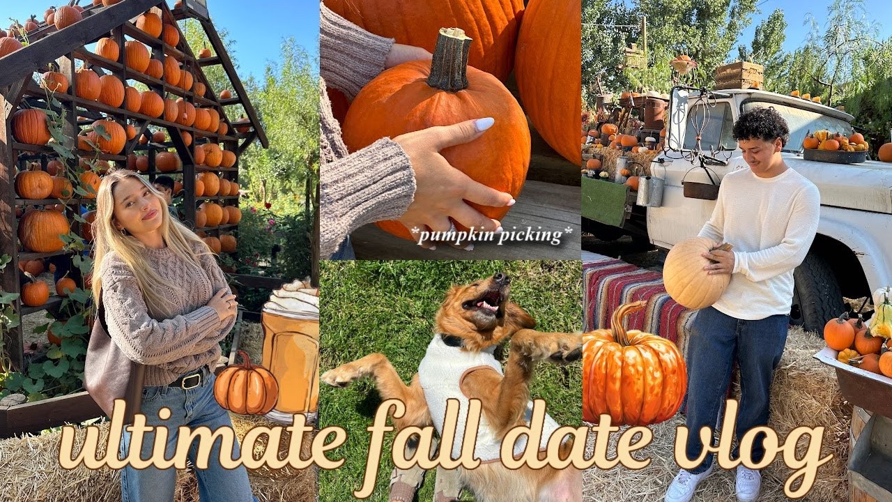 Осеннее свидание с моим парнем 🍂🎃 тыквенная грядка, осенняя фотосессия, рецепт тыквенной пасты
