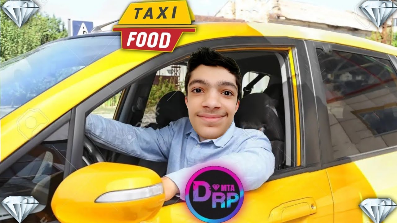 رفتم عضو تاکسی شدم | Taxi In Diamond Role Play Mta