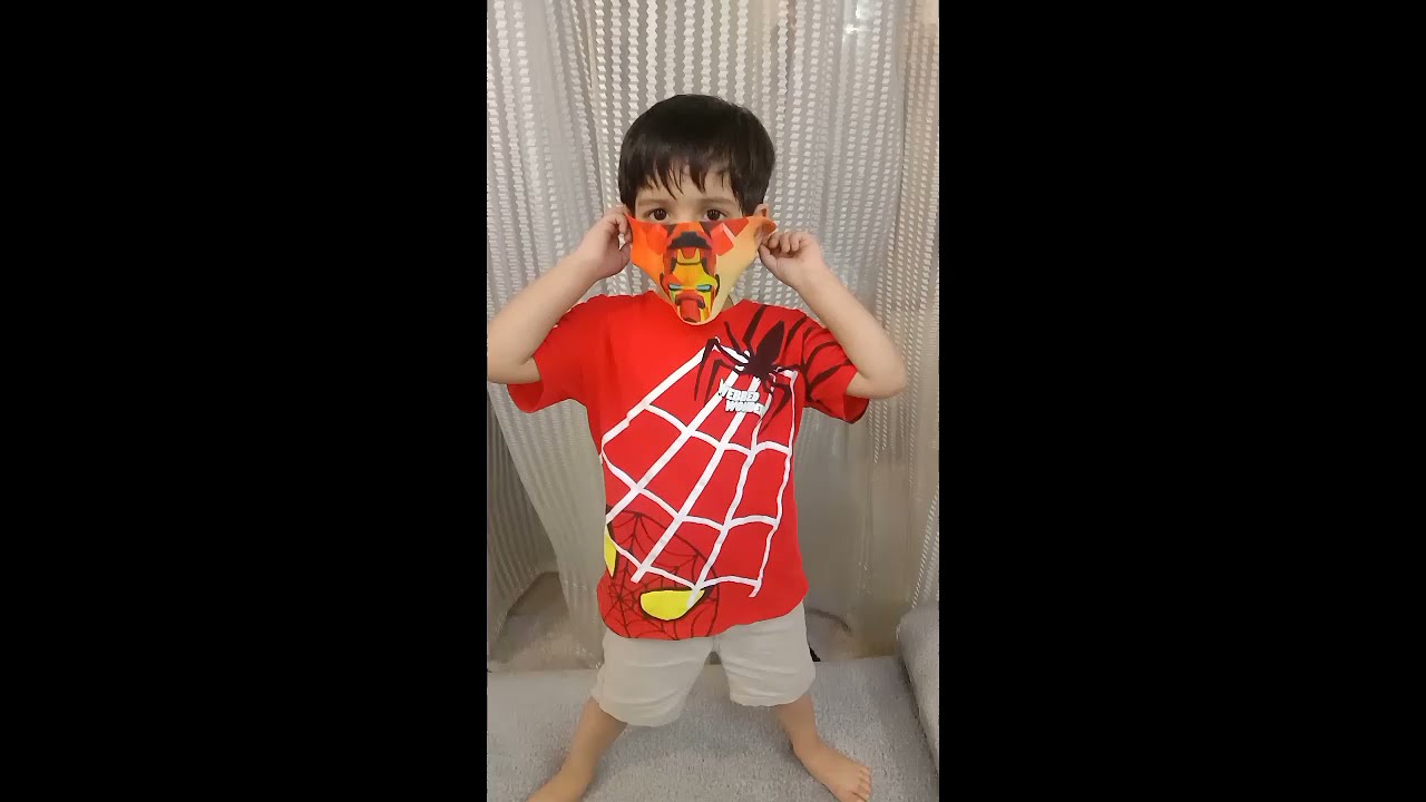 Face mask child video...