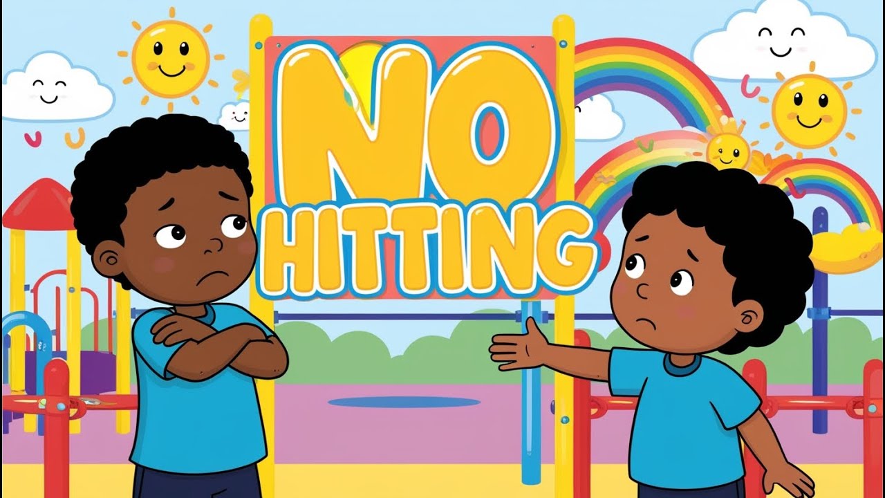 "Children's Song No Hitting | Kids Music | Teaching Kindness | Preschool | Positive Behavior Song"