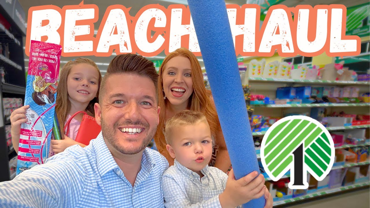 $20 Beach Day Dollar Tree Haul