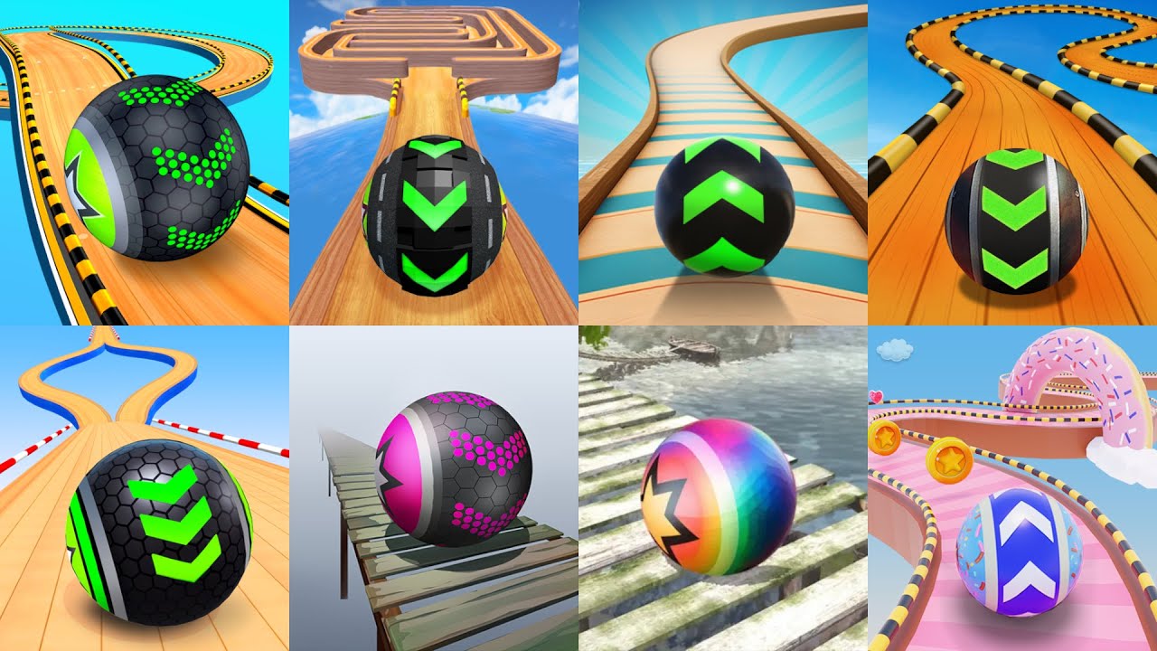✨ Going Balls, Rolling Ball Sky Escape, Rollance Adventure, Ball Race 3D, Rolling Ball Master