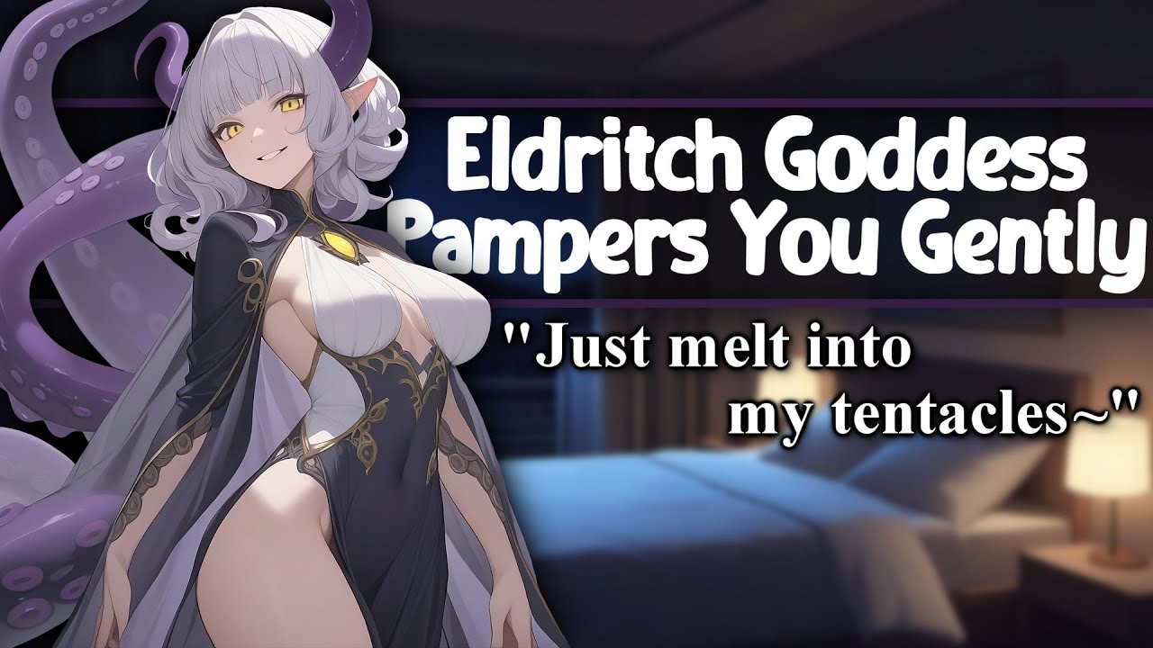 ASMR Eldritch Goddess Pampers You Gently [F4M/A][Mommy][Sleep Aid][Strangers to More][Tentacles]