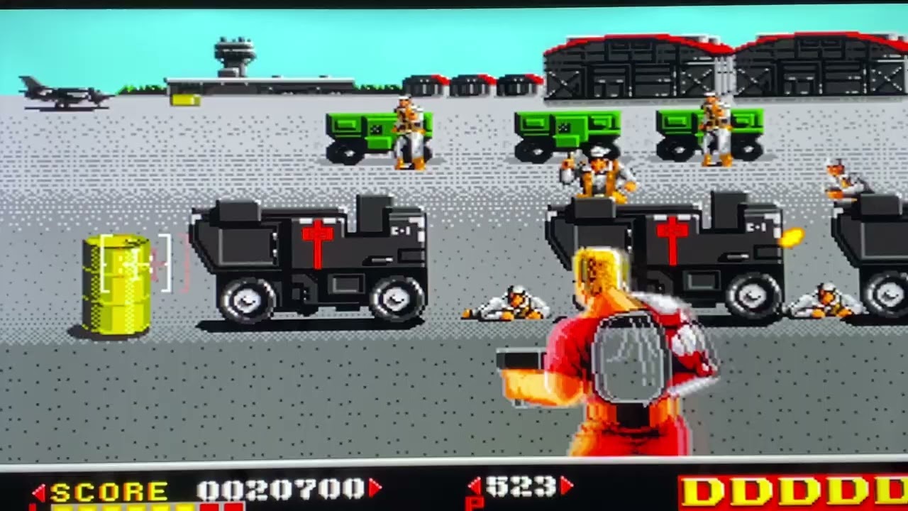 Dynamite Duke for Sega