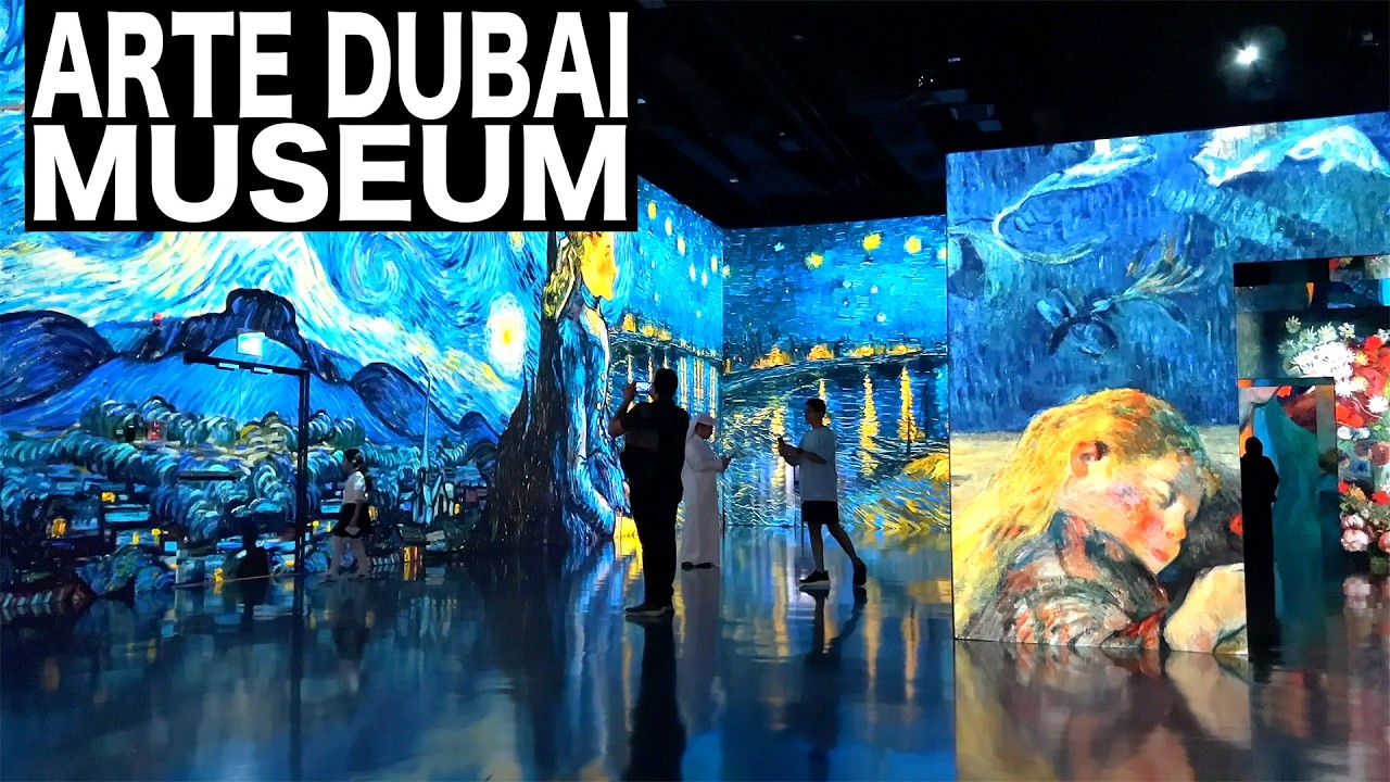 Arte Museum Dubai | 4K | Dubai Tourist Attraction