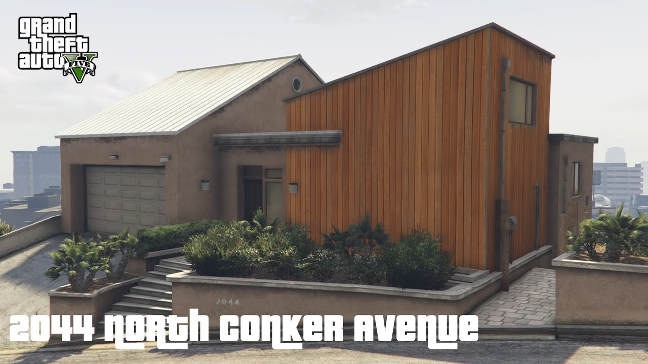 GTA 5 - 2044 North Conker Avenue - Inside Look - Full Tour