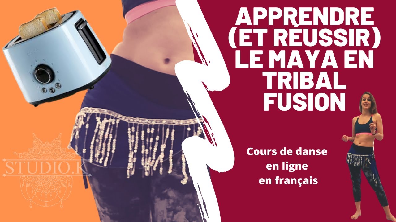 Cours de Tribal Fusion (en français) | Tuto de Tribal Fusion#2 : le maya 🐍 | COURS DE DANSE 💃