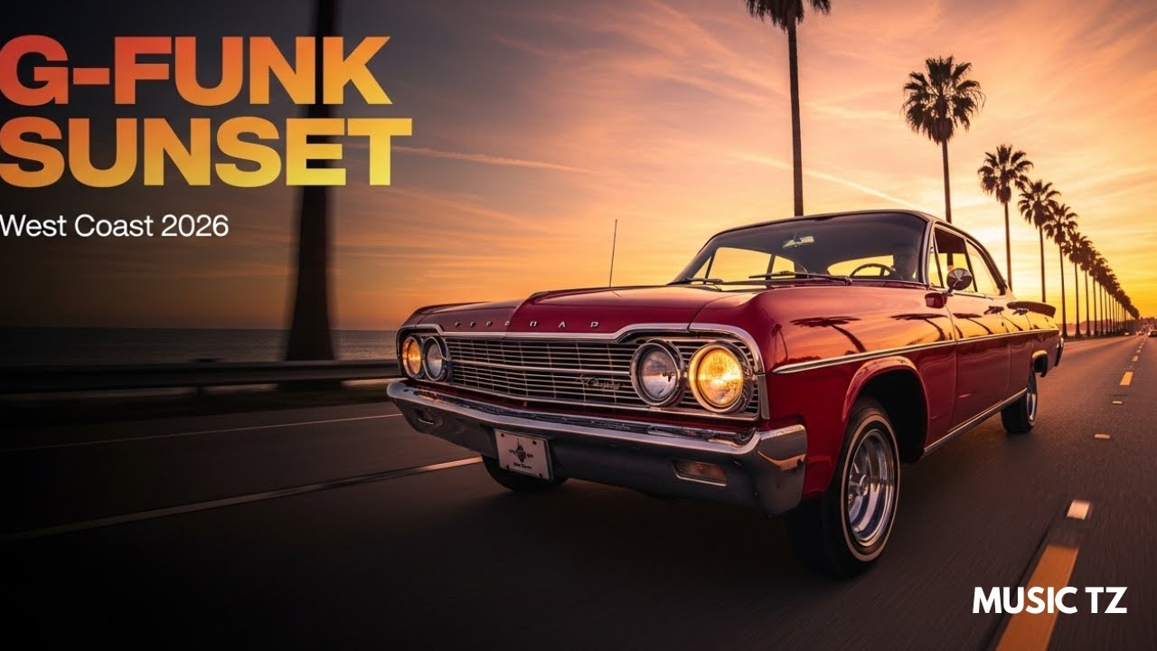 West Coast Smooth Rap Live – G-Funk Inspired Playlist | Cruise Mode Energy