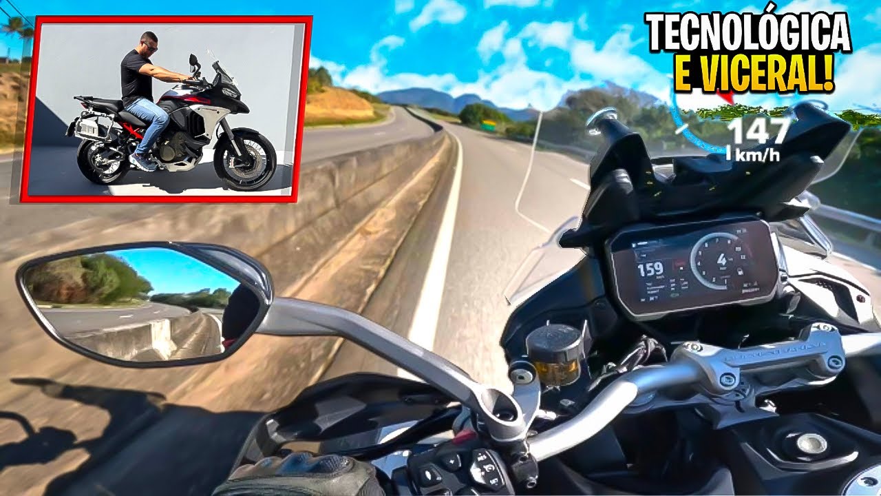 TESTE RIDE DUCATI MULTISTRADA V4 RALLY - A MELHOR BIGTRAIL DA ATUALIDADE? MAIS AUTONOMIA E CONFORTO