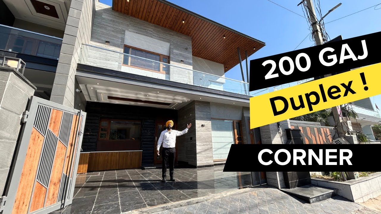 200 Gaz CORNER Charming Duplex for Sale | Sector- 125, Mohali