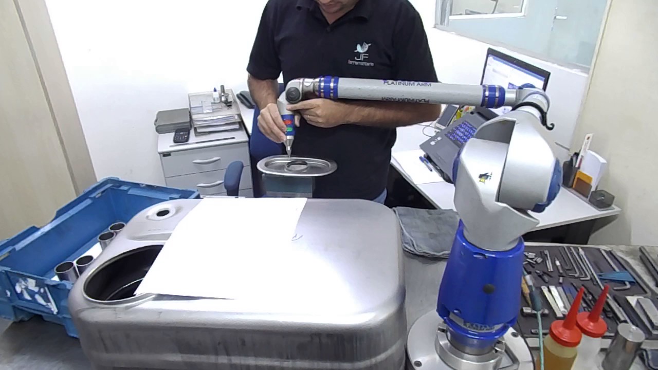 Servi&ccedil;o de Metrologia M&aacute;quina Tridimensional &ndash; Bra&ccedil;o Faro S&eacute;rie Platinum - JF Ferramentaria