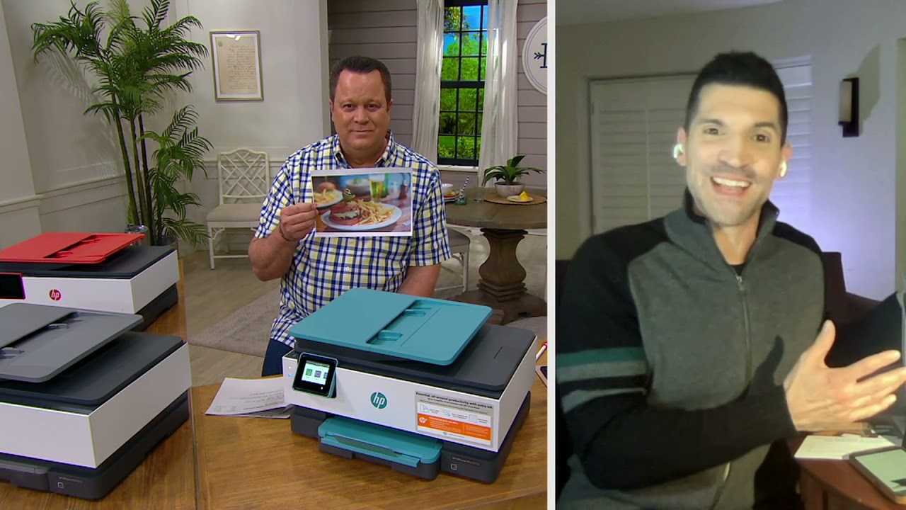 HP OfficeJet Pro 8035e All-In-One Printer w/ 1-YR Instant Ink on QVC