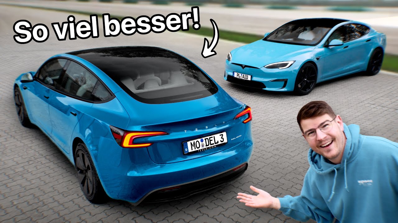 Tesla Model 3 (2024) Review! Bereue ich mein Plaid?
