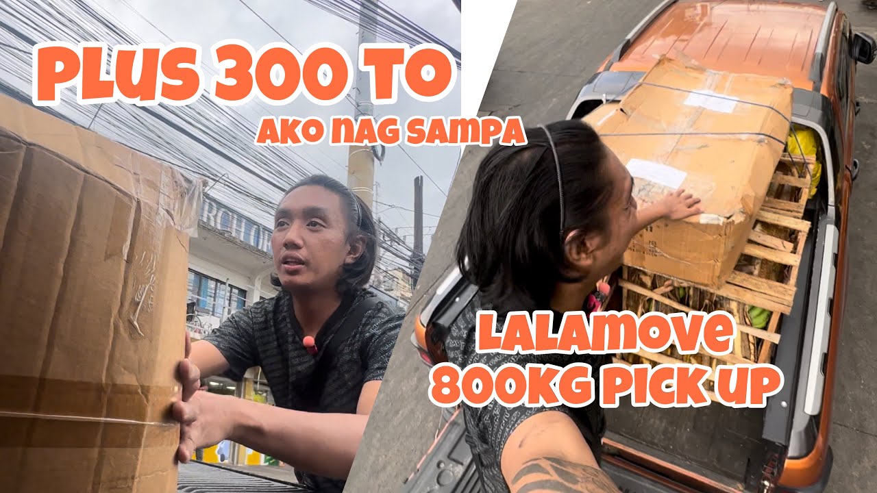 LUGI BA OH PANALO PAG WALA PAHINANTE KAY LALAMOVE 800KG PICK UP (BUHAY DELIVERY DRIVER)