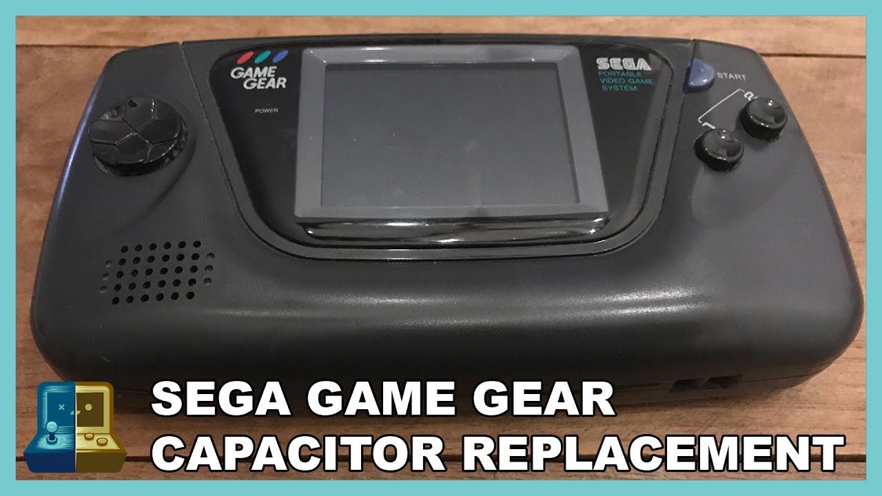 SEGA Game Gear - Capacitor Replacement Repair