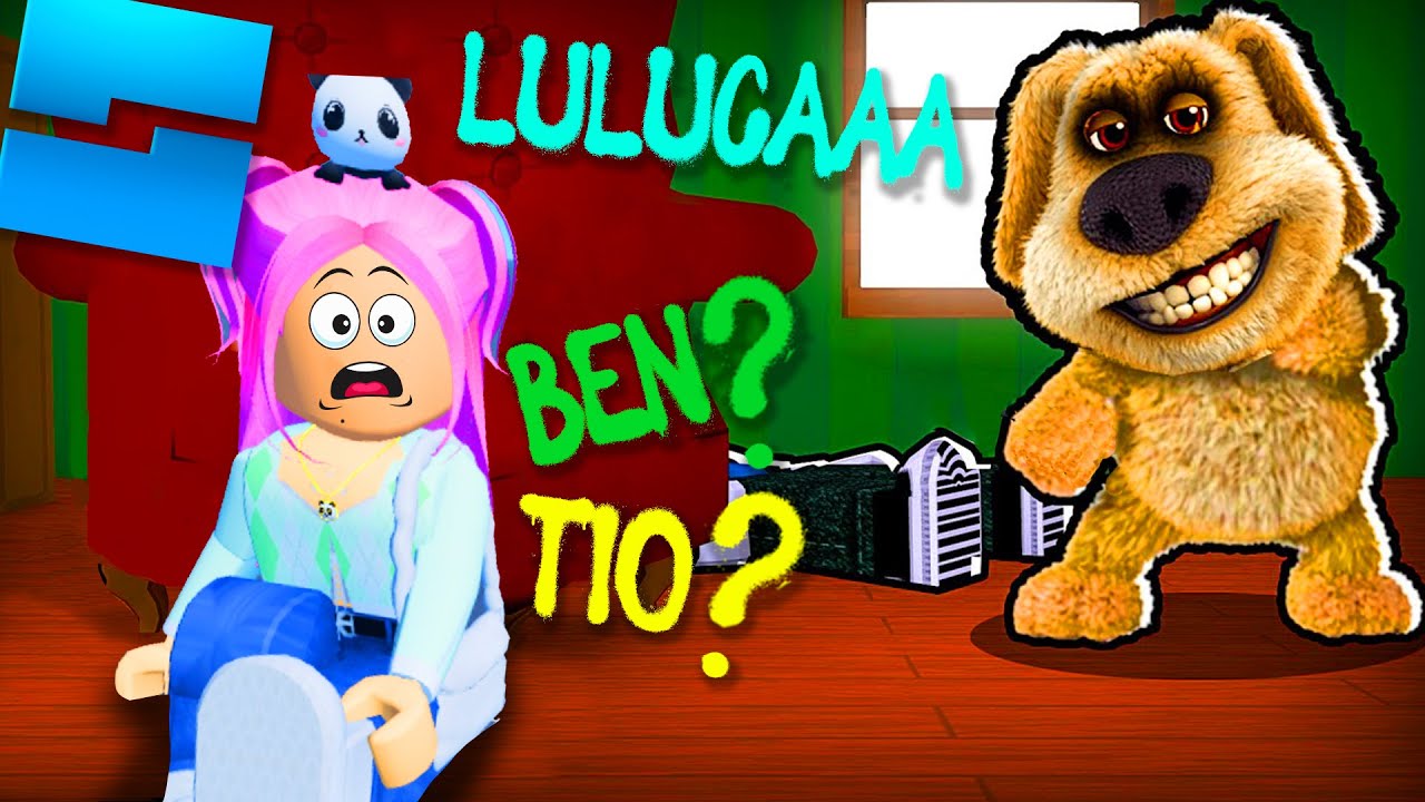 ROBLOX | Me disfarcei de Ben para enganar a Luluca (Talking Ben)