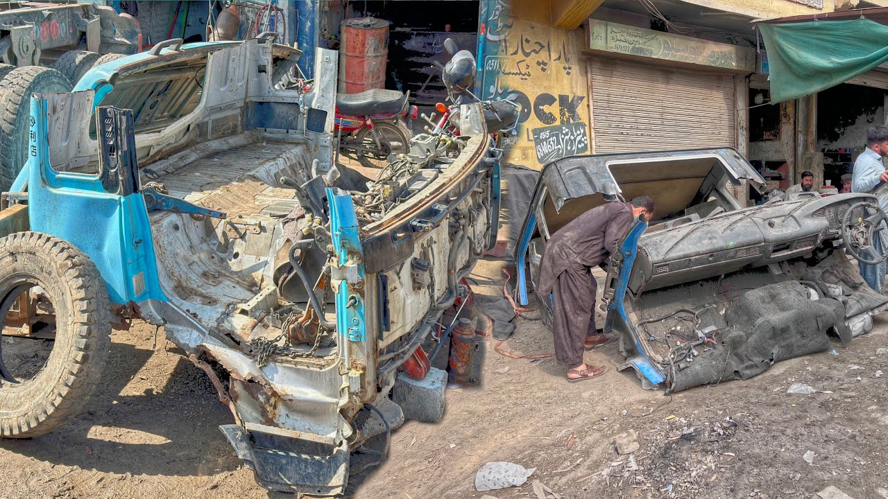 From Scrap to Road Complete Assembly of Japanese Truck