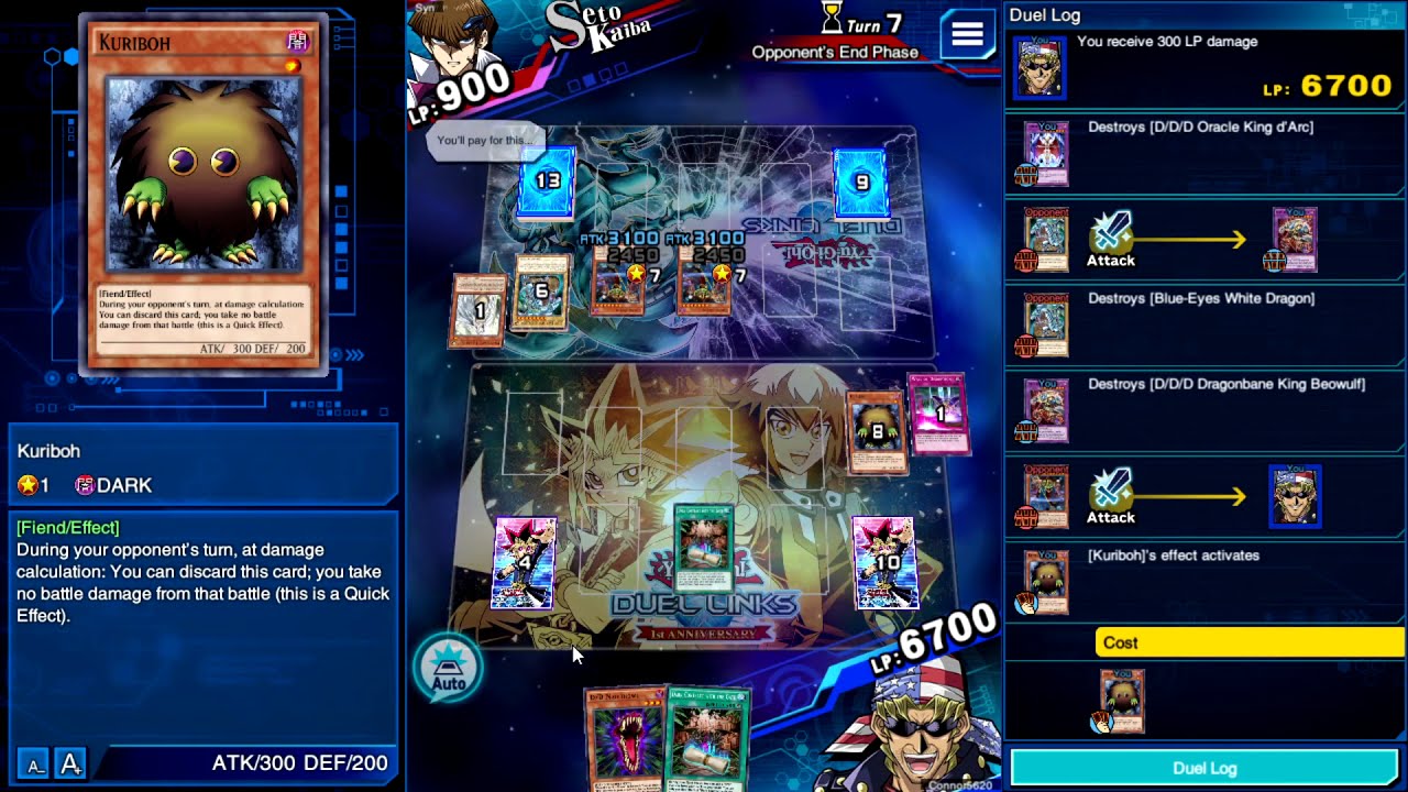 Connor5620: D/D/D vs Blue-Eyes - Ranked | Yu-Gi-Oh Duel Links