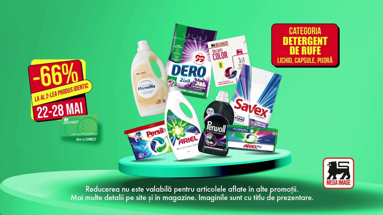 Săptăm&acirc;nile pe plus | MEGA IMAGE - 22-28 mai