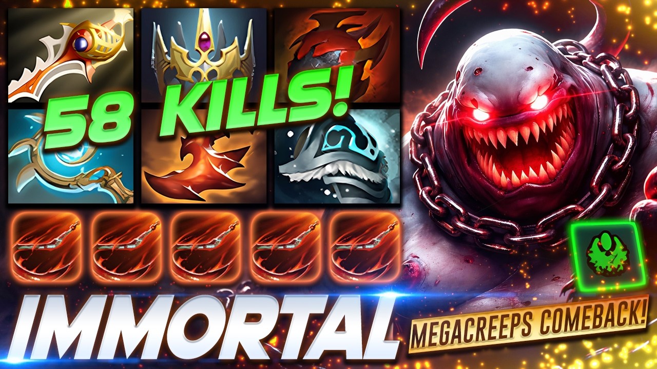 Pudge 58 KILLS EPIC COMEBACK! - Dota 2 Pro Gameplay [Watch & Learn]