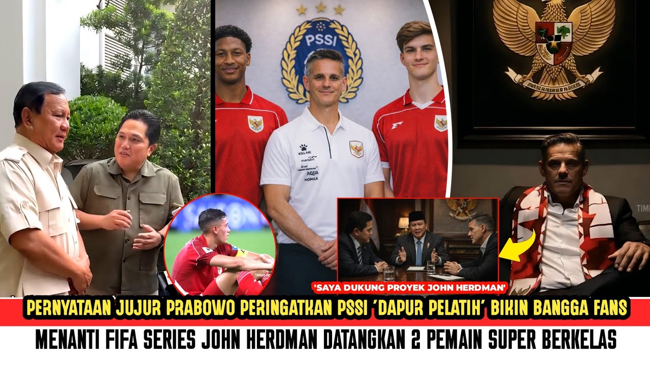 🔥PRESIDEN BERSABDA! JUJUR Harapan Prabowo ke PSSI buat Fans Bangga-Saat 2 Pemain Berkelas ini gabung